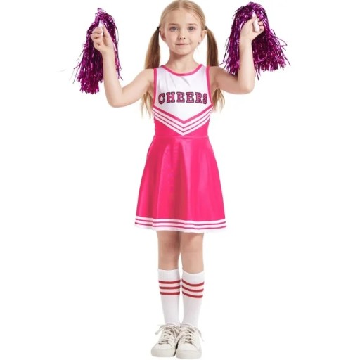 CHEERLEADER BUMUNKY TANEČNÉ BUMUNKY CHEERLEADER PRE DIEVČA SADA 2 kusov