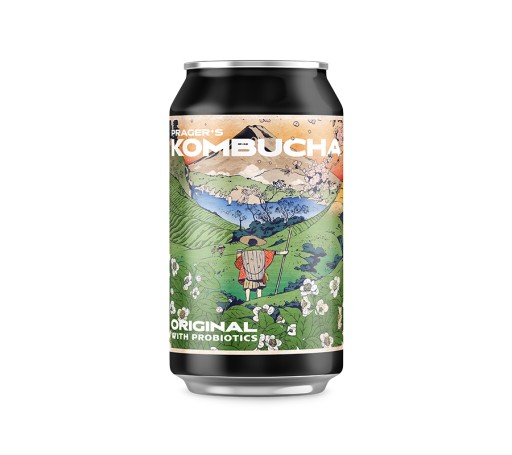 PREMIUM ROSA Kombucha originál 330ml