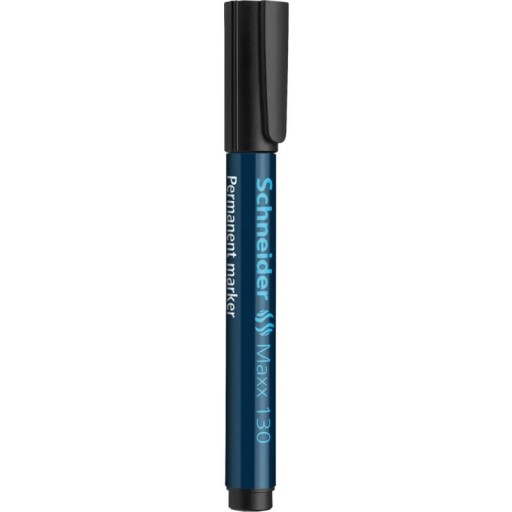 Permanentný popisovač SCHNEIDER Maxx 130, okrúhly, 1-3mm, čierny