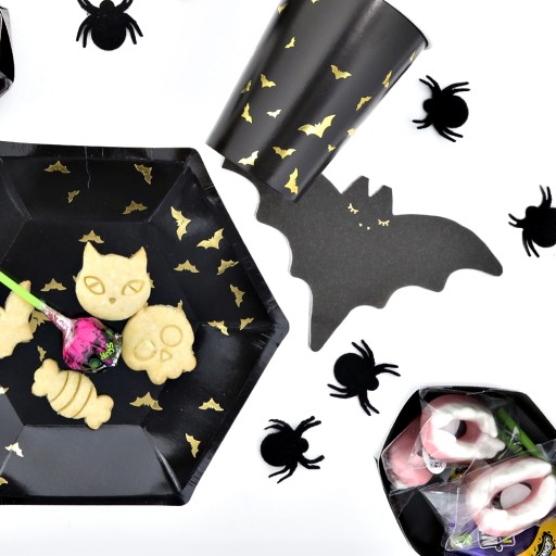 KONFETTI SPIDERS TINY SPIDER HALLOWEEN 10 ks