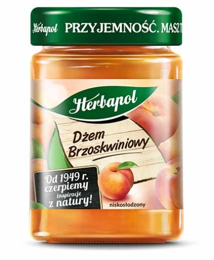 Herbapol broskyňový džem 280g