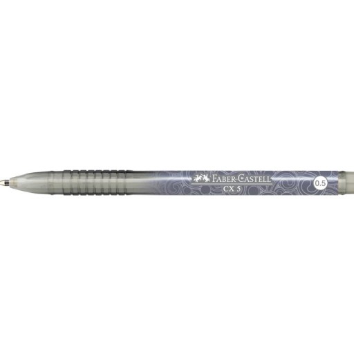 Čierne gélové pero Faber-Castell
