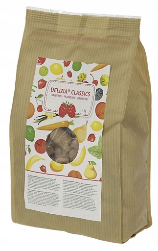 Delizia Klasická pochúťka pre kone 1kg malina