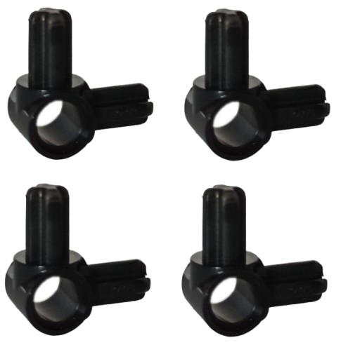 LEGO Technic Connector 10197 čierny - 4 ks