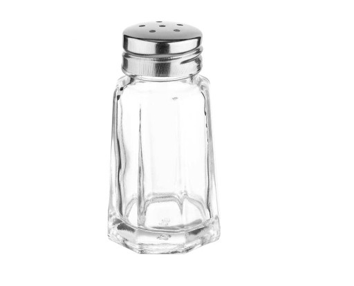 Soľnička, korenička, sklenené korenie, 30 ml
