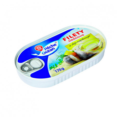 MK Filety zo sleďa v oleji 170 g