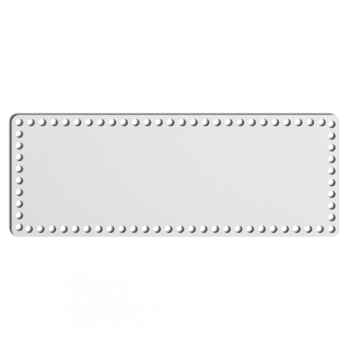 biely základný košík dno 16x43cm HDF obdĺžnik