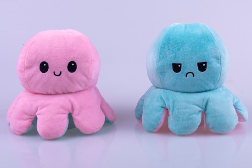 OBOJSTRANNÝ Plyšový maskot Octopussy, veľký, 28 cm