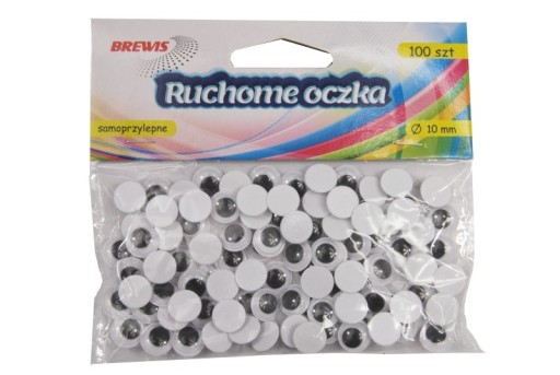 Ozdobná dekorácia, očká 10 mm (100 ks) RO3 BREWIS