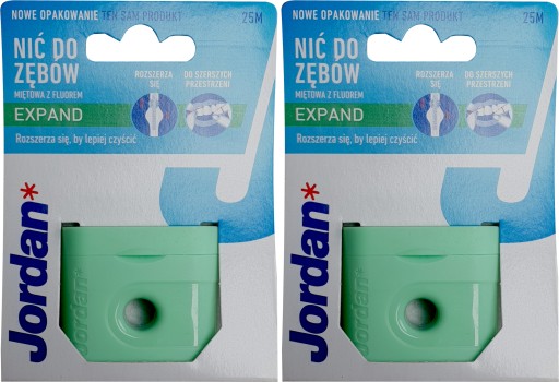 JORDÁNSKO Expand expandujúca zubná niť 50 m