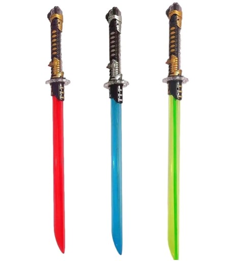 VEĽKÝ SVETELNÝ MEČIL PRE WARRIOR STAR LED 76CM
