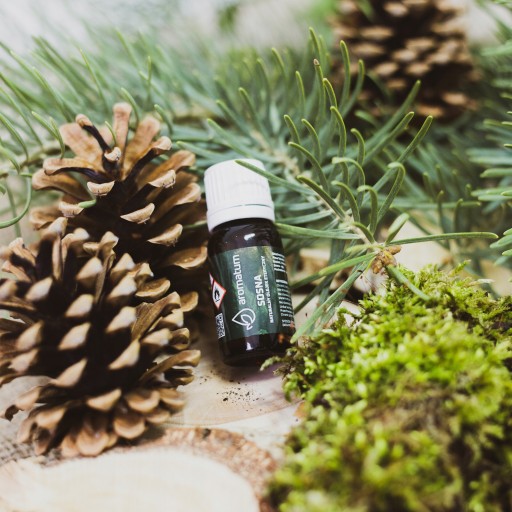 Borovicový esenciálny olej na kašeľ, nádchu, 12 ml