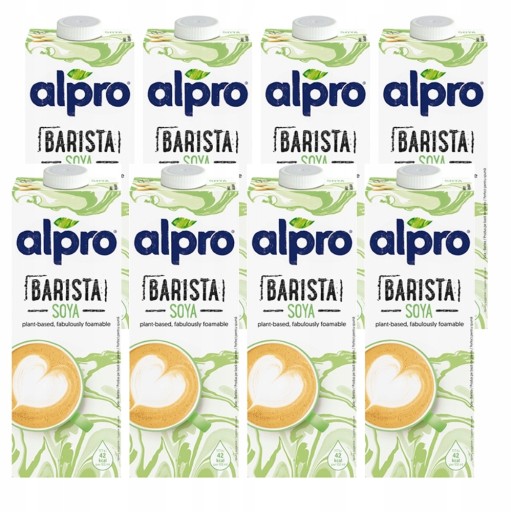ALPRO SÓJOVÝ RASTLINNÝ NÁPOJ BARISTA 1L x 2 ks