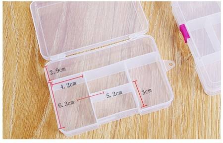 Organizačná nádoba s 5 priehradkami 145x98x33mm