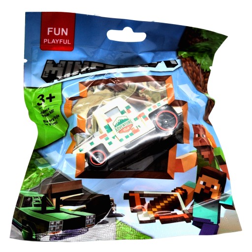 TAŠKA NA KOVOVÉ FÓRKY MINECRAFT, ALU PRUŽINY