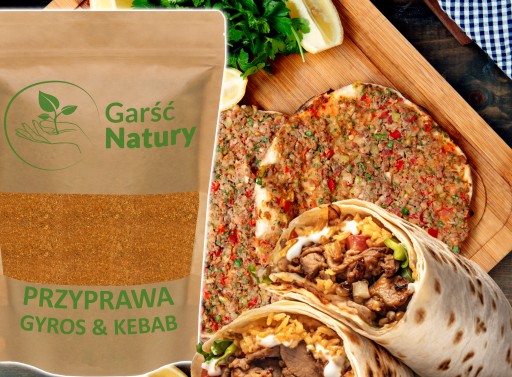 GYROS Korenie na kebab 500g Gyros Korenie bez prísad Prírodné 0,5kg