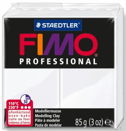 Fimo Profesionálna modelovacia hmota farba: biela -0