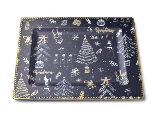 Dekoračný predmet podložky pod tanier 31,5x25xv1,5cm BLANCHE FESTIVE