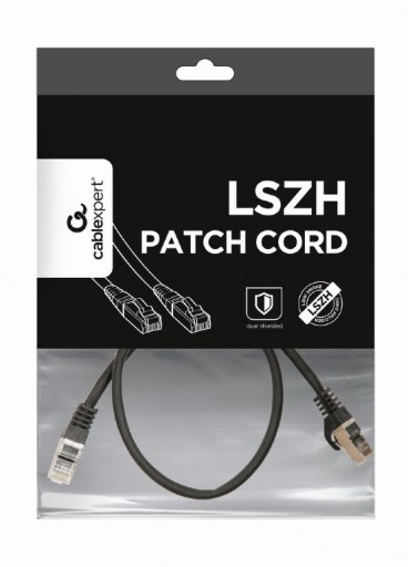 PATCHCORD LAN ETHERNET RJ45 CAT6A FTP SIEŤOVÝ KÁBEL 1,5M