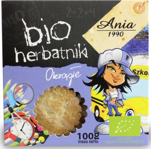 BIO PIŠKÓTY okrúhle 100 g - BIO ANIA