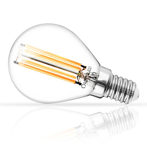 LED GUĽOVÁ žiarovka E14 7W 4000K FILAMENT LUMILED