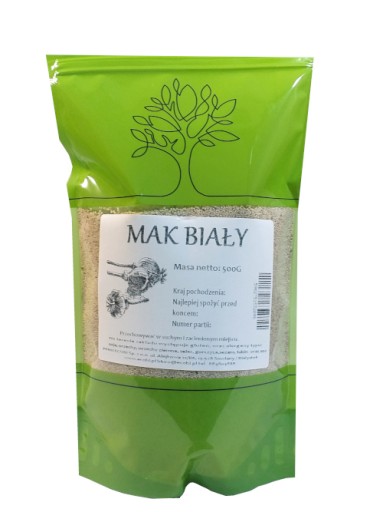 MAKOVÉ MARCIŃSKÉ KRÍŽKY BIELY MAK 500G OD ECOBI