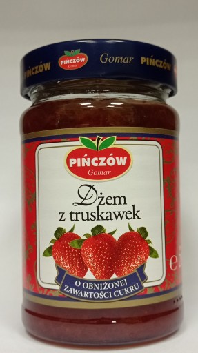 Pińczów Gomar jahodový džem, BEZ KONZERVANTOV