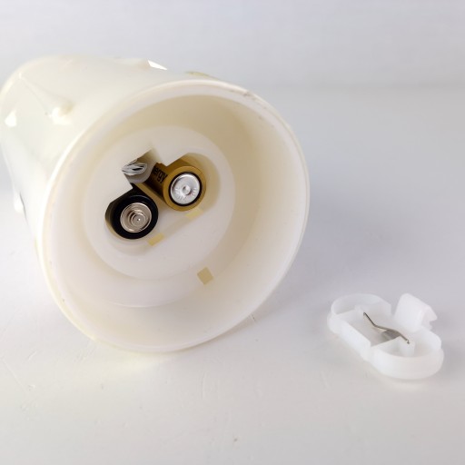 VEĽKÁ LED VLOŽKA SVIEČKY NA NAPÁJANIE NA SVIEČKY 16CM EFEKT PLAMEŇA ZAP + BATÉRIE