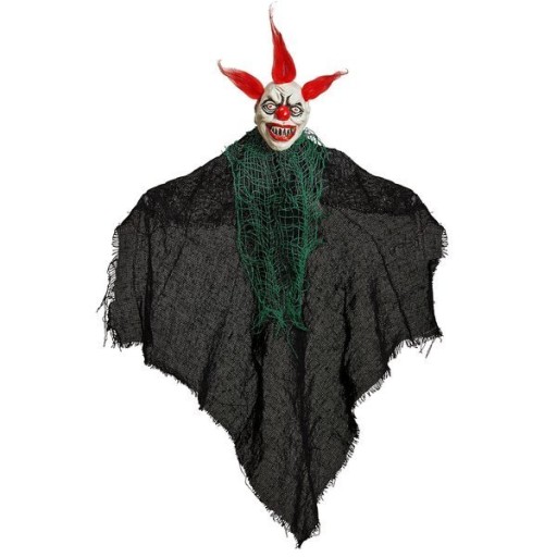 STRAŠIVÝ KLAUN HALLOWEENSKÉ KLAUNSKÉ DEKORÁCIE