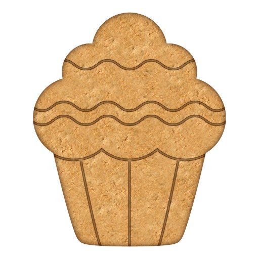Vykrajovač na perníčky TUČNÝ ŠTVRTOK Cupcake muffin 8cm