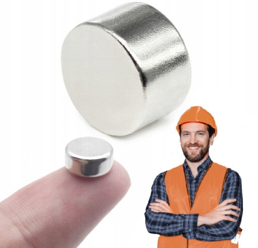 NEODYMIOVÉ MAGNETY SILNÉ MAGNETY 10X5 MM 1 KUS