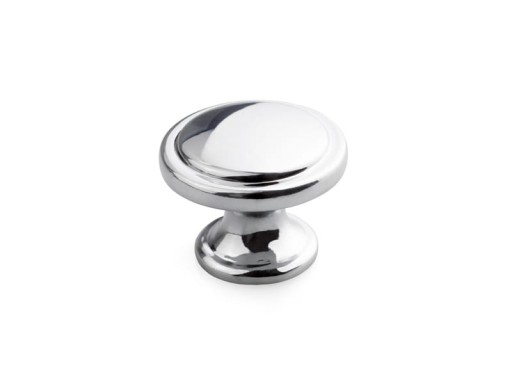 Okrúhla nábytková kľučka, lesklý chróm, 30mm ATM GM-350