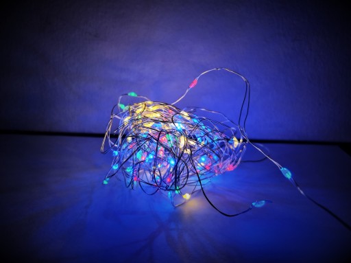 OSVETLENIE VIANOČNÉHO STROMU 100 LED MULTI BATÉRIOVÉ MIKRO LED VIANOČNÝ STROMČEK VIANOČNÝ STROMČEK