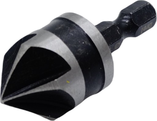 Úkosová vŕtačka zápustná fréza na drevo kov PVC 19 mm 1/4' CON-XFD