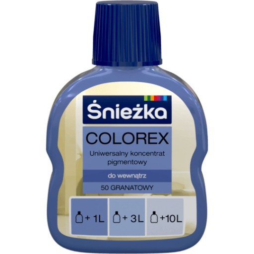 Colorex paint pigment tmavomodrá farba 50 100 ml