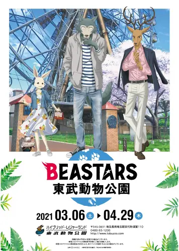 Plagát Anime Manga Beastars bs_005 A3 (vlastné)