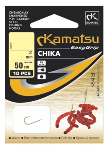 HÁČKY č. 14 TIED RIGS READY bloodworm!