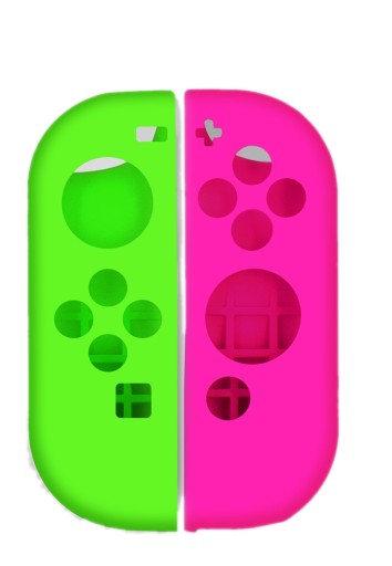 RUŽOVÉ ZELENÉ Púzdro PRE NINTENDO SWITCH JOY-CON