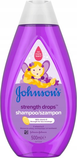 Šampón JOHNSON'S BABY Strength Drops s vitamínom E