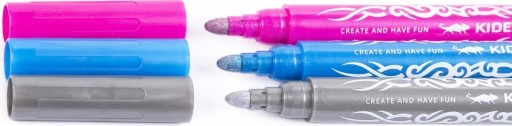 Trblietavé TATTOVACIE ZNAČKY s KIDEA šablónami