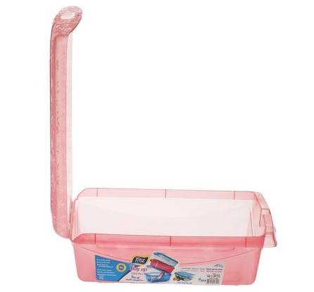 Plastová škatuľová nádoba s krytom 5l TIDY UP
