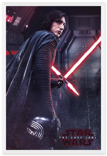 Plagát Star Wars Posledný Jedi Kylo Ren 61x91,5 cm