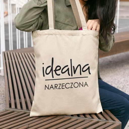 Ecru taška 38x42, ideálny darček pre vašu snúbenicu!