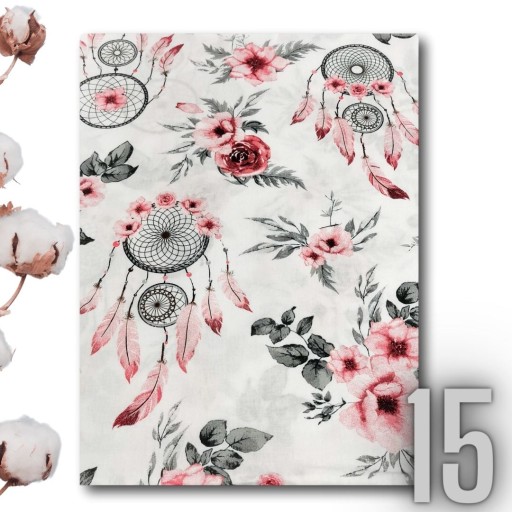 Plachta do postieľky 120x60 bavlna s gumičkou Patterns Girl
