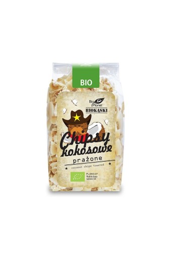 BIO PRAŽENÉ KOKOSOVÉ ČIPSKY 150 G - BIO PLANÉTA