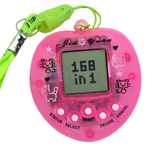 TAMAGOTCHI TAMAGOCZI 168in1 INTERAKTÍVNE ELEKTRONICKÉ ZVIERATKO + VODÍTKO