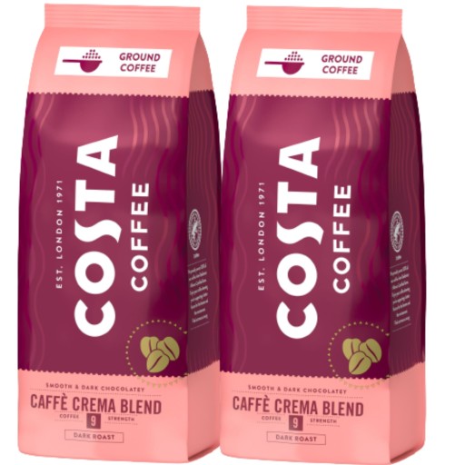 Costa Coffee Crema Blend mletá káva 200g