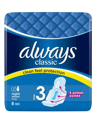 Always Classic Night s krídlami 8 ks.