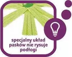 Skrutkovací prúžkový mop Gosia - náhradný