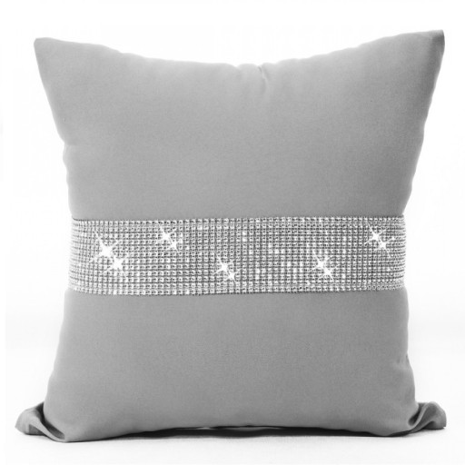 Obliečka na vankúš s kubickými zirkónmi 40x40 Diamonds